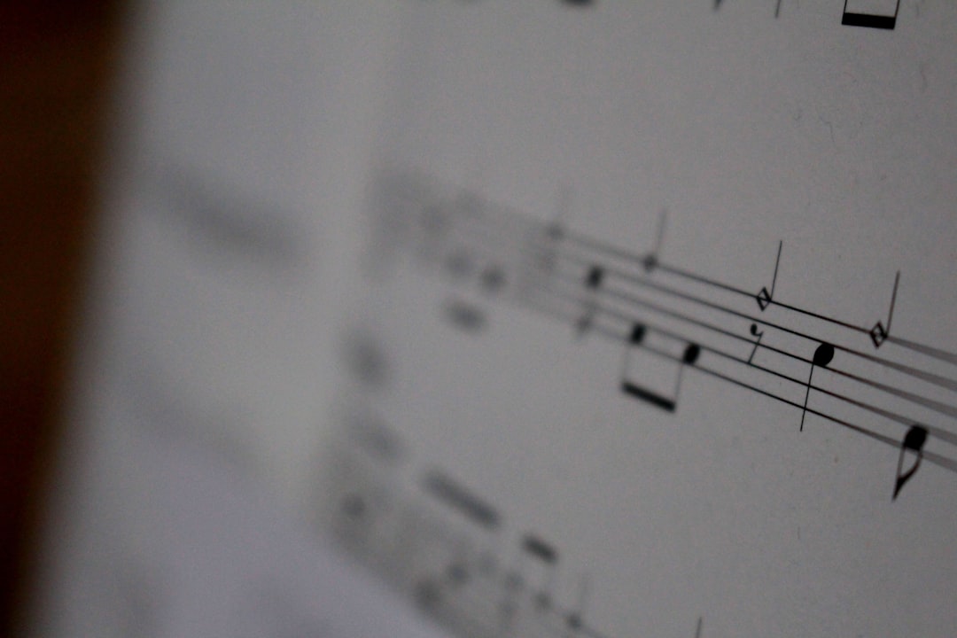 Photo Music sheet
